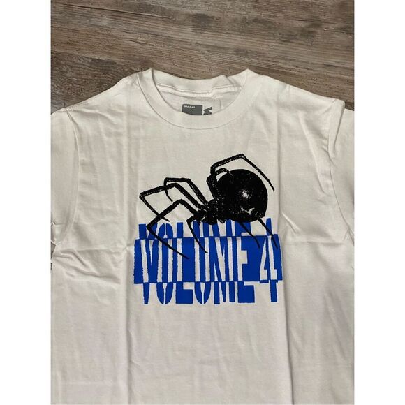 Black Sabath Vol4 Band Spider Mens White T-Shirt Sz S - Picture 2 of 2